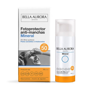 BELLA AURORA PHARMA Fotoprotector Antimanchas Mineral SPF50