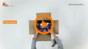 40 x Double Wall Cardboard Boxes - 457 x 457 x 305 mm | DS Smith