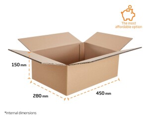 40 x Large Double Wall Cardboard Boxes | DS Smith