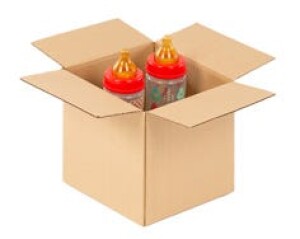 25 x Small Single Wall Cardboard Boxes - 178 x 178 x 178 mm | DS Smith
