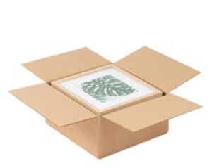 50 x Medium Single Wall Cardboard Boxes - 305 x 305 x 152 mm | DS Smith