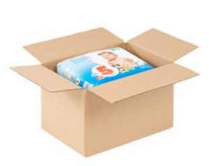 50 x Medium Single Wall Cardboard Boxes - 381 x 254 x 254 mm | DS Smith