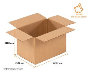 36 x Single Wall Cardboard Boxes | DS Smith