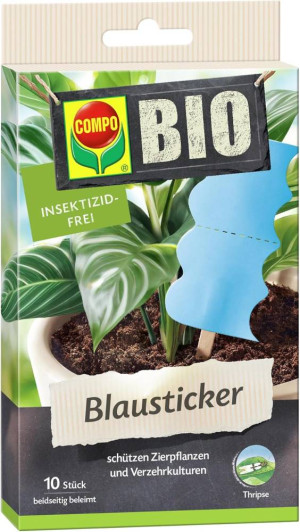 COMPO BIO Blausticker 10 Stück (1,00 EUR / Stück)