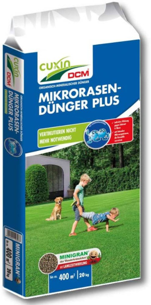 Mikro-Rasendünger Plus Cuxin 20 KG (3,25 EUR / kg)