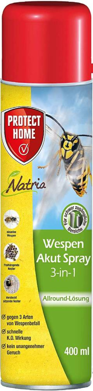 Natria Wespen Akut Spray 3-in-1 400 ml (42,38 EUR / l)