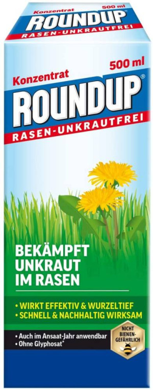 Roundup Rasenunkrautfrei 500 ml (57,90 EUR / l)
