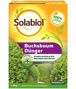 Solabiol Buchsbaum Dünger Granulat 1,5 KG (7,97 EUR / kg)