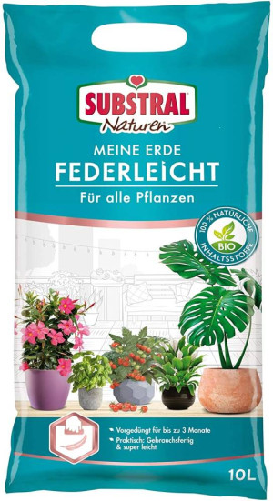 Substral Naturen Meine Erde Federleicht 10 Liter (0,90 EUR / l)