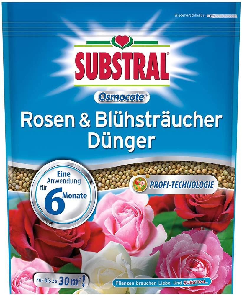 Substral Langzeit Depotdünger für Rosen & Blühsträucher - 1,5 kg (9,30 EUR / kg)