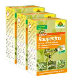 Raupenfrei Xentari Neudorff 3x25 gr (666,00 EUR / kg)