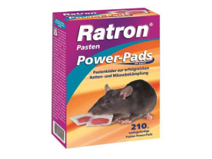 Ratron Pasten Power-Pads, anwendungsfertige Pastenköder gegen Ratten und Mäuse (Größe: 1005gr) (36,77 EUR / kg)