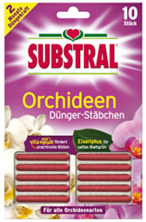 Substral Orchideen Dünger-Stäbchen 10 Stück (0,30 EUR / Stück)