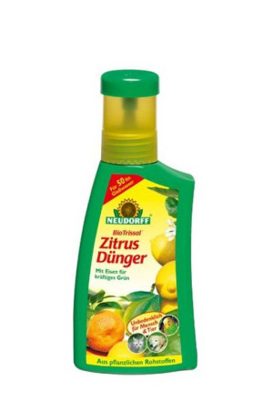 BioTrissol Zitrusdünger 250 ml (27,80 EUR / l)