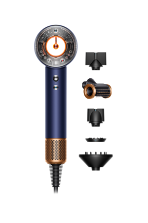 Suszarka do włosów Dyson Supersonic Nural™ Straight+Wavy Błękit pruski/Miedź