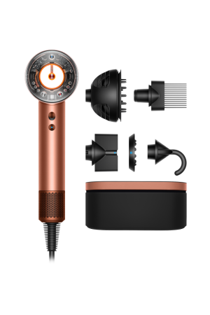 Suszarka do wÅ‚osÃ³w Dyson Supersonic Nuralâ„¢ Curly+Coily Bursztynowy jedwab
