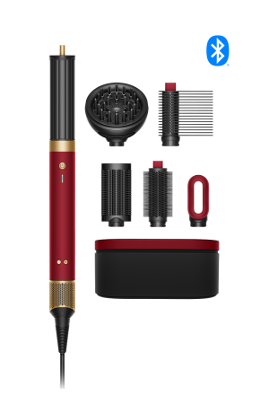 Multistyler Dyson Airwrap Co-anda2xâ„¢ Curly+Coily Aksamitna czerwieÅ„/ZÅ‚oto