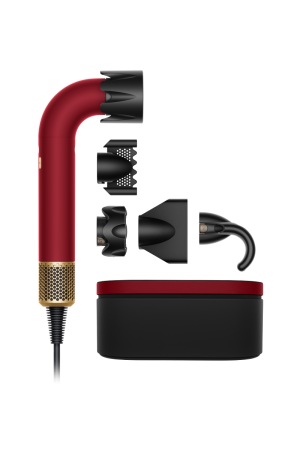 Suszarka do wÅ‚osÃ³w Dyson Supersonic râ„¢ Straight+Wavy Aksamitna czerwieÅ„/ZÅ‚oto