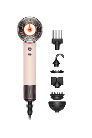 Suszarka do wÅ‚osÃ³w Dyson Supersonic Nuralâ„¢ Curly+Coily Pastelowy rÃ³Å¼/RÃ³Å¼owe zÅ‚oto