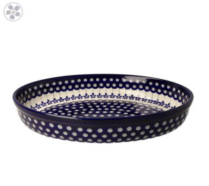 Półmisek do zapiekania 22,0 x 31,0 cm Bolesławiec GU350DEK166A