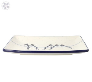 Tacka 21,5cm x 14,5cm Ceramika Artystyczna Bolesławiec sushi C21 dekU4831