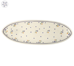 Półmisek łódka dł. 33 cm GU2028DEK111 Ceramika Bolesławiec