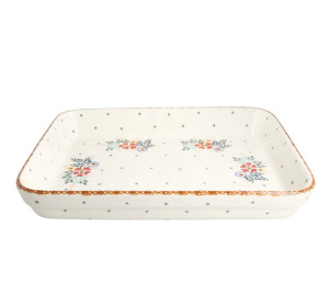 Półmisek prostokątny do zapiekania P104 GM13 Manufaktura w Bolesławcu