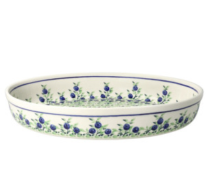 Półmisek do zapiekania 22,0 x 31,0 cm Bolesławiec GU350DEK1208