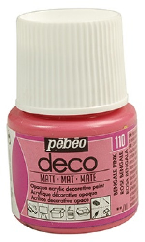 Farba Dekoracyjna Akrylowa Pebeo Deco Matowa 45ml 074 Burnt Umber