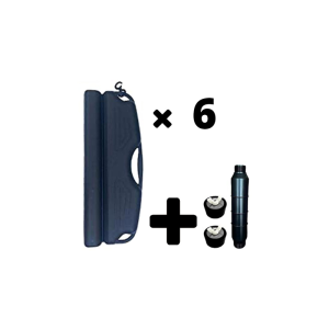 EASYPISCINE Pack Hivernage 6 Flotteurs + 1 Gizzmo + 2 Bouchons 38-51 mm
