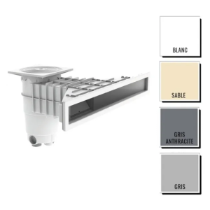 Skimmer miroir Weltico A800 Design - piscine béton/liner