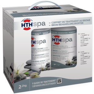 Coffret de traitement au brome hth Spa gonflable