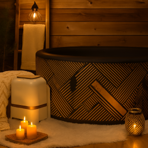 Spa MSPA Mono 6-8 places Ø192 cm semi-rigide WiFi hydromassage