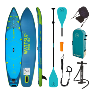 Paddle gonfable/Kayak 2-en 1 WattSup Pike 11'6