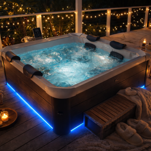 Spa MSPA Oslo Aero Plus 2026 180x180 cm - WiFi - spa 6 places semi-rigide