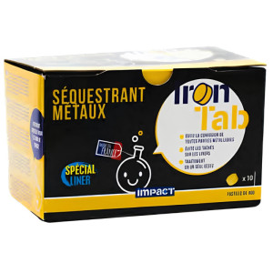 Séquestrant métaux Impact IRON-TAB - 10 pastilles