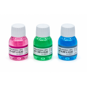 MICRODOS Solution tampon pH 4, pH 7 ou pH 9 pour étalonnage de sonde pH