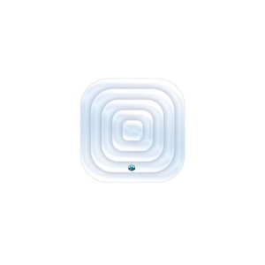 Couvercle gonflable pour spa carré NetSpa 4 places