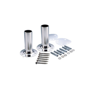 ASTRAL POOL Supports d'échelle sur platine, acier inox AISI-316