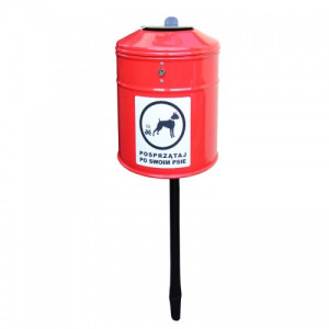 Kosz na psie odchody REX 35L