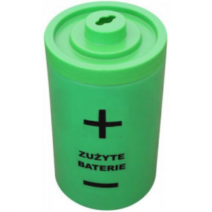 Pojemnik na zużyte baterie 40L