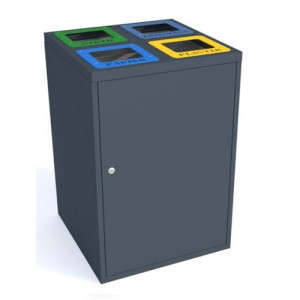 Kosz do segregacji Tetragon 4 x 80L