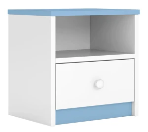 Niebieska szafka nocna dla chłopca - Rostok 4X