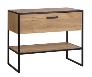 Stojąca szafka łazienkowa pod umywalkę dąb craft - Favero 3X 90 cm