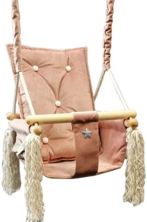 Różowa huśtawka dla dziewczynki - Obilos