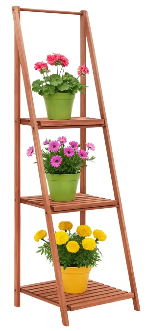 Regał na kwiaty z drewna cedrowego - Omnela