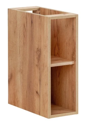 Szafka łazienkowa z odkrytymi półkami - Lunios 8X Dąb