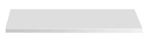Prostokątny blat łazienkowy - Lunios 10X Biały połysk 80 cm