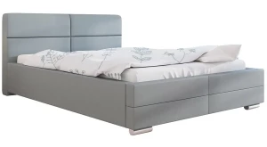 Dwuosobowe łóżko z pojemnikiem 140x200 Erli 3X - 36 kolorów