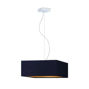 Lampa wisząca z abażurem na stalowym stelażu - EX362-Intos - 5 kolorów